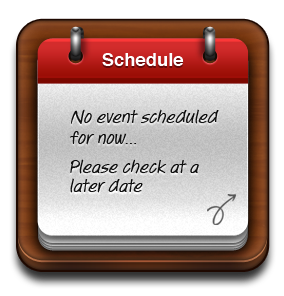 No Events Scheduled
